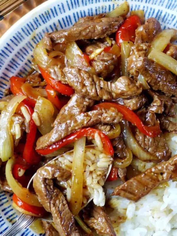 stir-fried black pepper beef