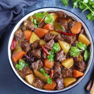 Chinese beef and potato stew