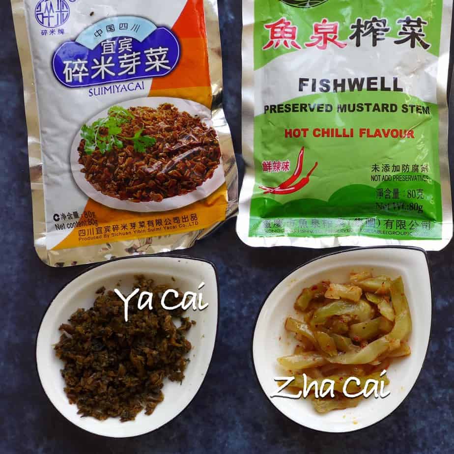 Ya Cai and Zha Cai