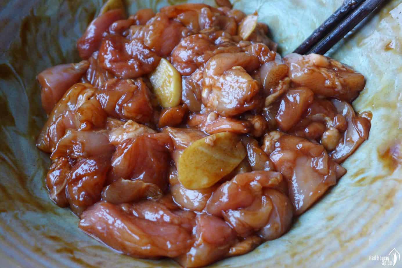 marinated chicken