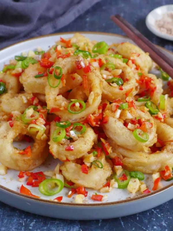 Salt and pepper squid
